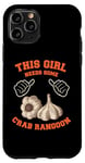 Coque pour iPhone 11 Pro This Girl Needs Some ail lover Funny Cook Chef