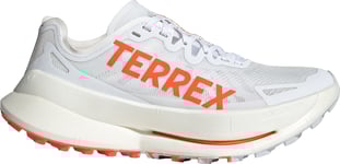 Adidas Women's Terrex Agravic Speed Ultra Trail Running Shoes Cloud White/Impact Orange/Dash Grey, Ftwwht/Impora/Dshgry, 37 1/3