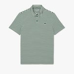 Lacoste Piké Thin Stripe DH7418: Green/White (291) 4 (M)