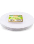35 st Små Vita Miljövänliga Papperstallrikar 18 cm