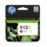 HP 912XL bläckpatron, magenta, hög kapacitet, 10,4 ml