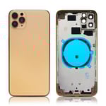 iPhone 11 Pro Max Back Housing without logo High Quality Gold