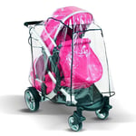Rain Cover for The Baby Jogger City Select Tandem, Made in The UK, Supersoft PVC