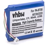 vhbw Batterie remplacement pour Beats AEC643333, PA-BT05 pour casque audio, écouteurs sans fil (560mAh, 3,7V, Li-polymère)