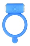 Vibrating Cock Ring Chills Penis Rings - Blue