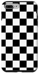iPhone 7 Plus/8 Plus black-and-white chess checkerboard checkered pattern, Case
