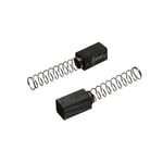 Paxanpax PSE003, Lot de 2 balais de Charbon Moteur pour Outils électriques et tondeuses à Gazon Black & Decker 6,3 mm x 6,3 mm 13 mm, Gris