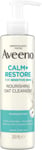 Aveeno Face Calm + Restore Nourishing Oat Cleanser | For Sensitive Skin | With