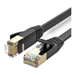 Câble Ethernet Cat 7 30M Câble Réseau Plat Câble RJ45 Câble Haut Débit LAN-Gigabit Ethernet 10Gbps Câble de Patch 2000Mhz Compatible avec Routeur