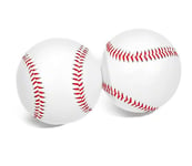 XiZiMi 2 Pack of Baseball for Traing Competition and Gift PU Leather Double stitching Hand Sewing Baseball Adult Youth Unmarked Baseball