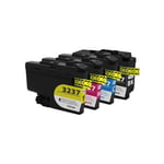 4 Non OEM Ink cartridge To Replace Brother LC3237 HL-J6000DW,HL-J6100DW,MFC-6945