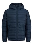 Jack & Jones Mens Puffer Jacket Hooded Lightweight Long Sleeve Winter Coat