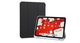 LMP - SlimCase Compatible avec iPad 10.9" - Étui de Protection avec Support intégré pour Stylo numérique ou Apple Pencil - Noir