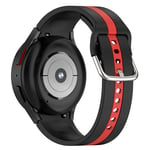 samsung Samsung Galaxy Watch 5 Pro Silicone Strap Black/Red