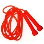 Plastic Skipping Rope Jump Jumping Speed Rope Exercise Fitness Rope 9-ft Gym Fitness Accessory (Red)