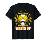 Watts up - Electrical quote funny electrician science pun T-Shirt