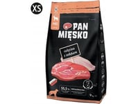 Pan Mięsko Pan Mięsko Kalvkött Med Kalkon (Vuxen) Chips Xs - Torrfoder För Hund - 9Kg