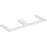 GEBERIT ONE bordsskiva 1200x470x30mm 2 lådor t/h högkomprimerat trä