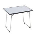 Lafuma Table de camping pliante, 80 x 57 cm, Étanche, Fidji, Couleur: Carbon, LFM1487-3631