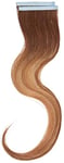 Balmain Lot de 2 extensions de cheveux humains - Longueur : 40 cm - 7 g - 8 g - Om blond doré ombré - 27 g
