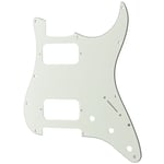 Musiclily Pro 11 Hole HH Pickguard 2 Humbuckers For Fender Standard Strat Guitar