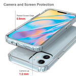 tectTech iPhone 12 Mini Crystal Hybrid-skal, transparent