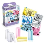 Canal Toys Appareil Photo Instantané-Kit de Recharge avec Papiers Spéciaux de Couleur-CLK 016, Blanc
