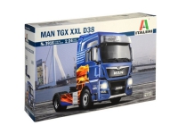 Italeri 510003916 MAN TGX XXL D38 E6 Truckmodel byggesæt 1:24
