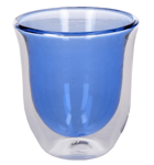 La Cafetire Colour Blue Double Walled Glasses - C000864
