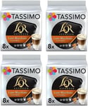 Tassimo L'OR Espresso Latte Macchiato Caramel Coffee Pods (Pack of 4)