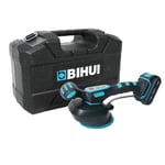 Plattvibrator Bihui LFTBA med ett batteri och batteriladdare
