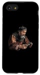 Coque pour iPhone SE (2020) / 7 / 8 John Calvin jouant aux jeux vidéo