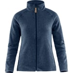 Fjällräven Womens Övik Fleece Zip Sweater (Blå (NAVY/560) XX-small)