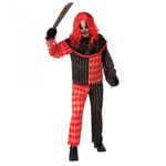 Bristol Novelty Mens Quarter Sawn Clown Costume - M