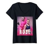 Womens Thug Rose - Female MMA World Champion Fighter V-Neck T-Shirt