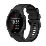 Garmin Forerunner 945 Klockarmband i silikon, 22mm - Svart