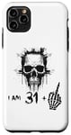iPhone 11 Pro Max I Am 31 Plus 1 Middle Finger - 32nd Birthday w. Viking Skull Case