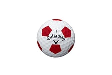 Callaway Balles de Golf Souples chromées pour Golf 2016, Blanc/Motif Truvis