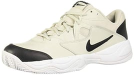 Nike Homme Nikecourt Lite 2 Chaussures de Tennis, Multicolore (Light Bone/Black/White/Hot Lava 2), 38.5 EU