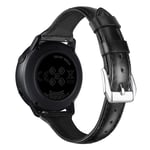 Amazfit GTS 4 Mini Smalt armband i äkta läder, svart