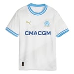 PUMA Olympique de Marseille 771283-01 Home Jersey Replica Jr T-Shirt Unisex Kids White Taille 116