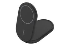 Belkin BoostCharge trådlöst laddställ - magnetisk, hopfällbar, med Qi2 - 15 Watt