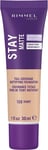 Rimmel London Stay Matte Liquid Mousse Foundation, Good Coverage and Oil-Free F