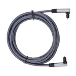 Double 90 Degree Right Angle Optical Audio Cable Toslink Cable for Soundbar 3M