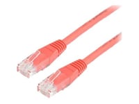 Prokord Nätverkskabel / Patchkabel Lszh Rj-45 Cat6 10m Röd