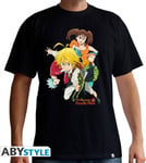 The Seven Deadly Sins Groupe T-Shirt Black (Large)
