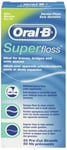Oral-B SuperFloss Dental Floss for Braces & Bridges - 50 Pre-Cut Strands