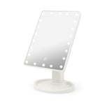 Sminkspegel med LED - Vit Sminkspegel