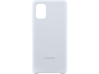 SAMSUNG Silicone Cover for Samsung Galaxy A71 - Silver