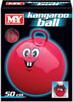 M.Y 50cm Smiley Face Space Hopper Kangaroo Ball